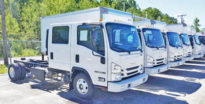 new isuzu trucks chassis cabs